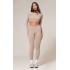 Stone Structured Snatched Rib Leggings