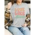 Letter Print T-Shirt, Short Sleeve Crew Neck Casual Top For Spring & Summer, Women’s Clothing – PRYCUS MITCHELL INC